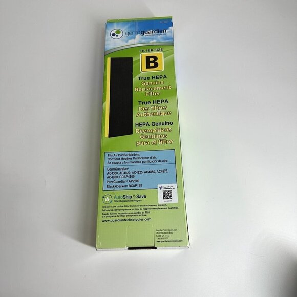 Germ Guardian FLT4825 HEPA GENUINE Air Purifier Replacement Filter B - Picture 5 of 11